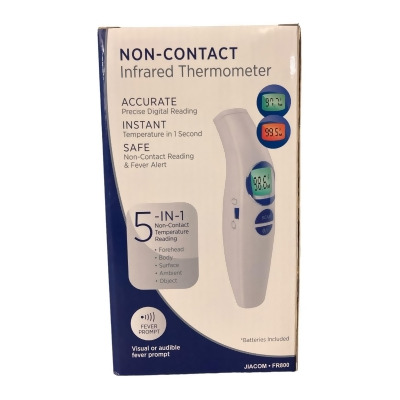 Advantus Non-Contact 5-In-1 Instant Infrared Thermometer With Fever Alert 
