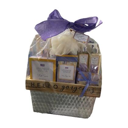 Cru De Provence Hello Gorgeous Lavender Vanilla Spa Gift Set 
