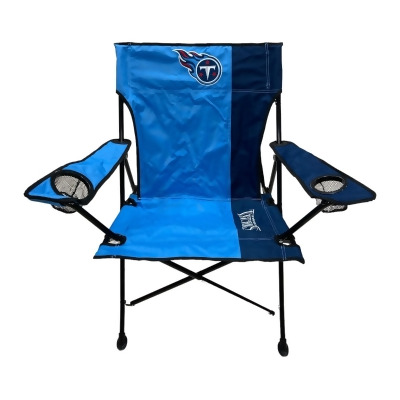 Rawlings NFL Licensed Steel Framed Tailgate Chair with Carry Bag, Tenn Titans 