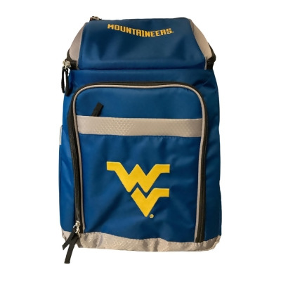 Rawlings Collegiate Soft-Sided Ripstop 32 Can Backpack Cooler, WV Mountaineers 