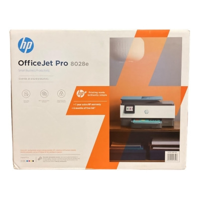 HP OfficeJet Pro 8028e All-in-One Wireless Color Inkjet Printer 