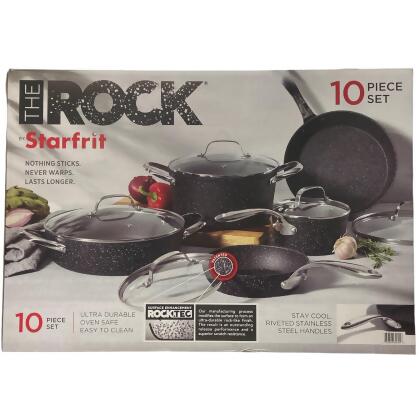 Starfrit The Rock Cookware Set, Nonstick