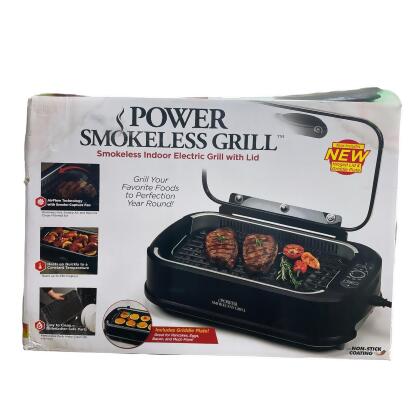 Power Smokeless Grill Griddle Plate atelieryuwa.ciao.jp