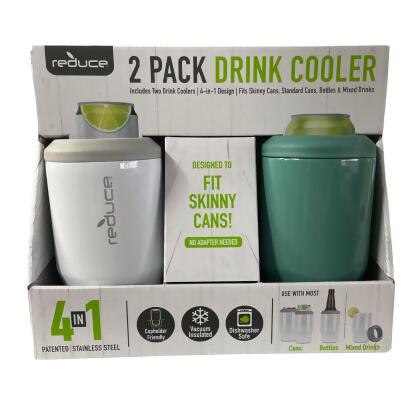 Reduce Bottle & Can Cooler, 4-pack