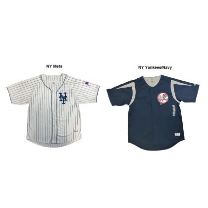 Mlb button best sale down jerseys