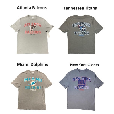 NFL Team Apparel Men's Short Sleeve Tri Blend Atlanta Falcons T-Shirt 