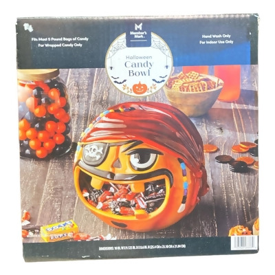 Member's Mark Halloween Ceramic Candy Bowl, Pirate 
