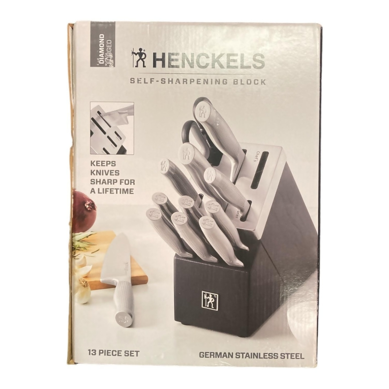 Henckels Diamond 13-pc Self-Sharpening Knife Block Set