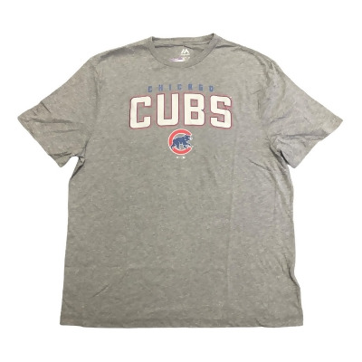 Genuine Merchandise Majestic Men's Chicago Cubs Short Sleeve Crewneck Tee 