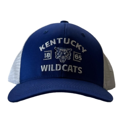 Captivating Unisex NCAA Kentucky Wildcats Mesh Color Block Ball Cap 