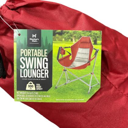 Member's mark swing clearance chair