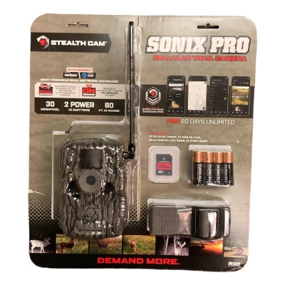 Stealth Cam Sonix Pro Wireless Cellular Game Camera Dual Automatic Connection 