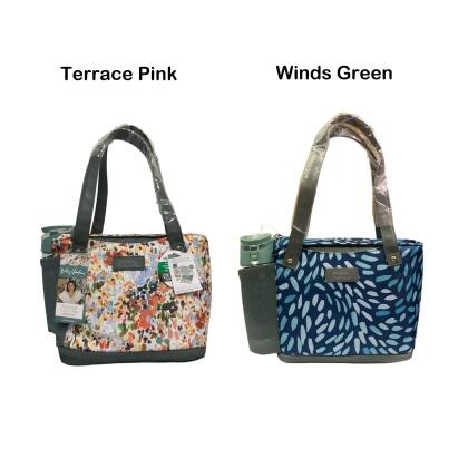 Kelly Ventura by Arctic Zone Expandable Insulated Lunch Tote with Bottle, 6pc 