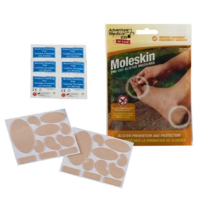 Adventure Medical Kits Moleskin Per-Cut and Shaped 預防及舒緩水疱套裝 