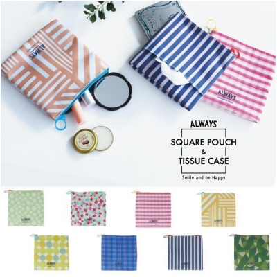 日本設計 ALWAYS Square Pouch 方形收納袋 