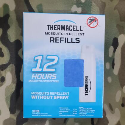 Thermacell 驅蚊片及燃料補充套裝 (12小時) Repellent Mats & Fuel Cartridge (12hours) 