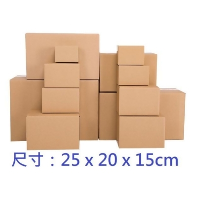 超商紙箱 搬家紙箱 25x20x15cm 出貨紙箱 網拍幫手 小紙箱 台灣製 
