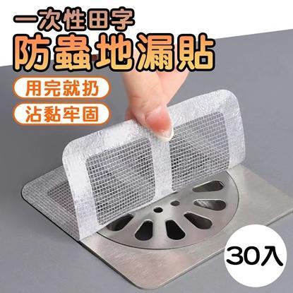 一次性田字防蟲地漏貼(30入/組) 