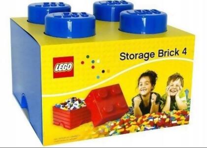 LEGO 4003 Storage Box 2x2 -Blue 