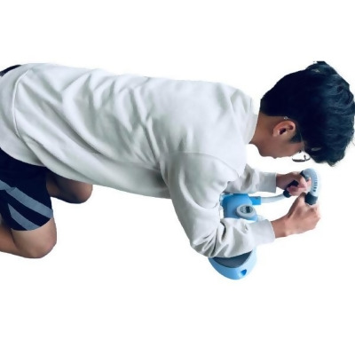 Caiyi 健腹輪 升級二合一 自動回彈健腹輪 卷腹輪 炫腹輪 練腹肌神器 腹肌鍛煉 練腹肌神器身運動器材 