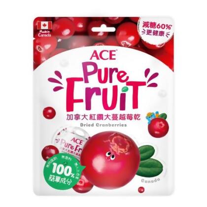ACE 天然果乾｜【買一送一】減糖 大蔓越莓乾110g/袋 - 【買一送一】減糖 大蔓越莓乾 