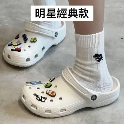 【新品上架/美安免運】韓國代購crocs classic platform clogs 雲朵鞋 明星經典款 泡芙款 洞洞鞋 穆勒鞋 增高 厚底 防水 