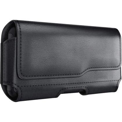 SaharaCase - Holster Case for Apple iPhone 13 Pro Max and iPhone 12 Pro Max - Black