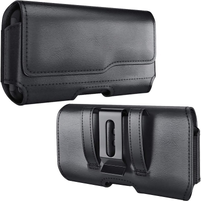 SaharaCase - Holster Case for Apple iPhone 13 & iPhone 13 Pro and iPhone 12 & iPhone 12 Pro - Black/ 