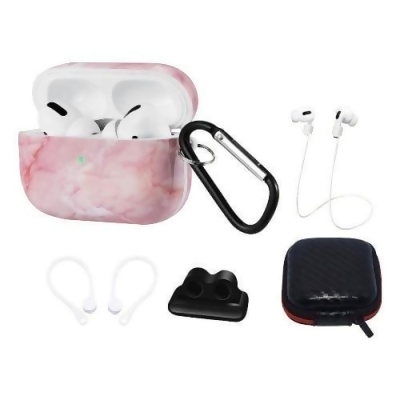Pink Marble AirPods Pro Case and Kit/ 