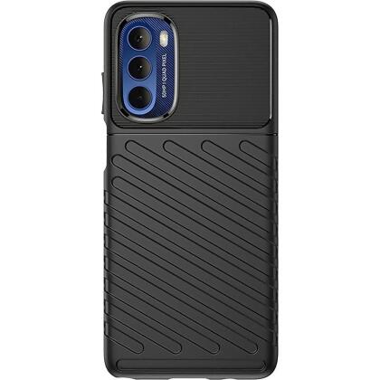 Anti-Slip Series Case for Motorola Moto G Stylus 5G (2022) - Black 