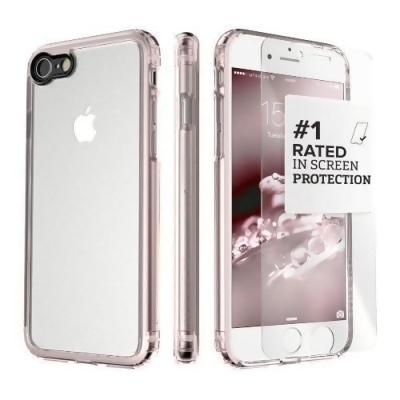 Crystal Series Case for Apple iPhone SE2 (2020) & iPhone SE3 (2022) - Clear Rose Gold 