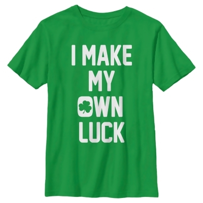 Boy's Lost Gods St. Patrick's Day I Make My Own Luck Graphic T-Shirt 