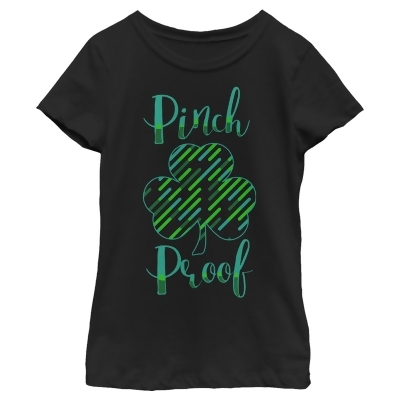 Girl's Lost Gods St. Patrick's Day Pinch Proof Shamrock Graphic T-Shirt 
