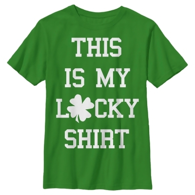 Boy's Lost Gods St. Patrick's Day This is my Lucky Shirt Graphic T-Shirt 