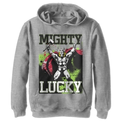 Boy's Marvel St. Patrick's Day Mighty Lucky Thor Pullover Hoodie 