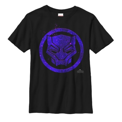 Boy's Marvel Black Panther 2018 Ember Mask Graphic T-Shirt 