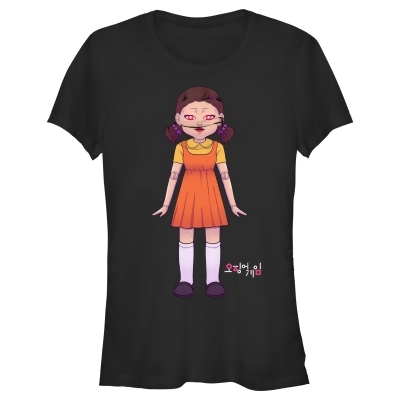 Junior's Squid Game Giant Doll Graphic T-Shirt 