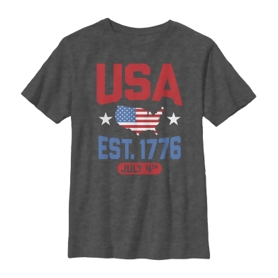 Boy's Lost Gods Fourth of July USA Est. 1776 Graphic T-Shirt 