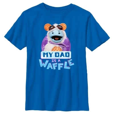 Boy's Waffles + Mochi My Dad is a Waffle Graphic T-Shirt 
