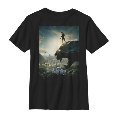 Boy's Marvel Black Panther 2018 Epic View Graphic T-Shirt 