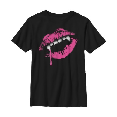 Boy's Lost Gods Halloween Lipstick Vampire Fangs Graphic T-Shirt 