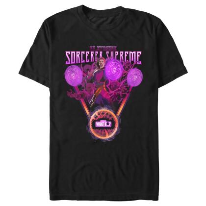 Men's Marvel What if…? Sorcerer Supreme Graphic T-Shirt 