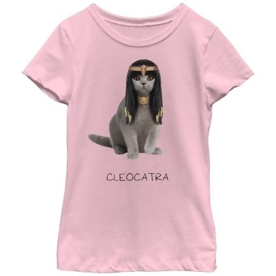 Girl's Lost Gods Cleopatra Cat Graphic T-Shirt 