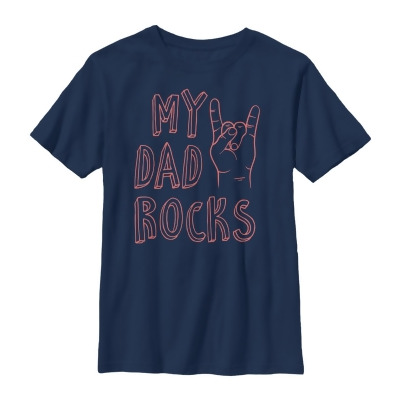 Boy's Lost Gods Father's Day My Dad Rocks Graphic T-Shirt 