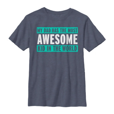 Boy's Lost Gods Father's Day Most Awesome Kid Graphic T-Shirt 