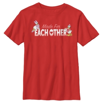 Boy's Mickey & Friends Donald & Daisy Made For Each Other Graphic T-Shirt 