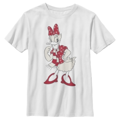 Boy's Mickey & Friends Daisy Duck Festive Outfit Graphic T-Shirt 