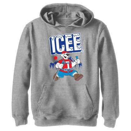 Boy's ICEE Bear Happy Hiking Pullover Hoodie