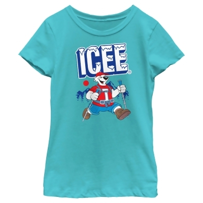 Girl's ICEE Bear Happy Hiking Graphic T-Shirt 