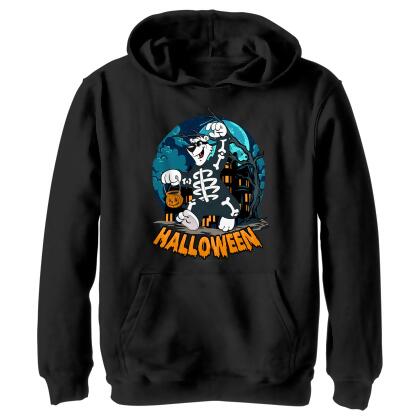 Boy's ICEE Bear Halloween Scare Pullover Hoodie 